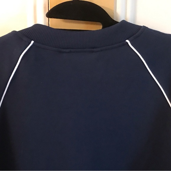 BENCH Navy Blue Full-Zip Activewear Sweater Jacket - Womens Large - Picture 4 of 8